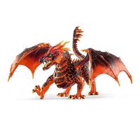 schleich ELDRADOR CREATURES - Drago di lava ELDRADOR CREATURES Drago rosso giocattolo figurina con ali mobili per bambini dai 7 anni in su