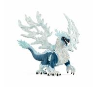 SCHLEICH Eldrador Creatures Ice Dragon Toy Figure, 7 to 12 Years, Blue/White [70790] NEW