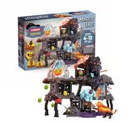 schleich ELDRADOR Creatures | MasterCave Smashrador 42757 | Set con 4 BattleCave, 4 Mini, Robot, Leone di Lava e Super Cristallo | Tante funzioni e Accessori | dai 6 Anni | 119 Pezzi