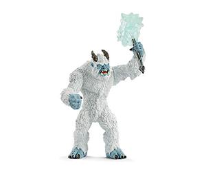 Schleich Eldrador Creatures, mitica creatura di ghiaccio con martello congelato, giocattolo d'azione con braccia mobili e accessorio per martello da ghiaccio, giocattolo durevole per ragazzi e ragazze