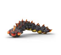 Schleich ELDRADOR | Lava Worm 70864 | 25 x 4 x 5 cm | Figura dai 6 anni | figura mostro dettagliata da collezione | giocattolo robusto per giocare e collezionare