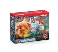 schleich ELDRADOR | Robot di lava Value Pack 72225 | 11 pezzi | Set di animali dai 6 anni | set con personaggi, numerose funzioni e tanti accessori | figura mostro dettagliata da collezione