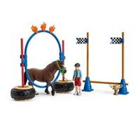 SCHLEICH 2542482 GARA DI AGILITY PONY