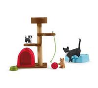 Schleich FARM WORLD 42501 3 anno/i Multicolore Playtime for cute cats