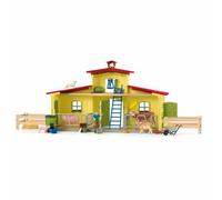 schleich Farm World 42605 casa giocattolo (SCHLEICH Farm World Large Farm with Animals and Accessories Toy Playset, 3 to 8 Year