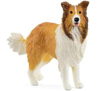 schleich Farm World | Collie 13998 | Figura di Cane da Fattoria schleich | dettagliata e realistica | Idea Regalo per Bambini e Bambine | Giocattolo da Fattoria dai 3 Anni | 8 x 3 x 6 cm