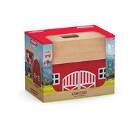 SCHLEICH Farm World | Fattoria in Legno 42619 | con stalla, recinto, Personaggi e Accessori | Giocattolo Decorativo | dai 18 Mesi | 7 Pezzi