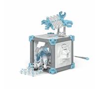 Schleich ELDRADOR | BattleCave Spaccaneve 42733 | dai 6 Anni | 48 Pezzi | Set con caverna di battaglia, mostro, pinza, parete di tiro e cristallo | BattleCaves impilabili come arena