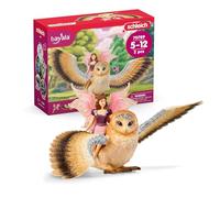SCHLEICH FIGURA DE JUEGO BAYALA ELFE AUF GLITZER-EULE V2, SPIELFIGUR 70789