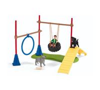 Schleich Figura Di Allenamento Agility Per Cuccioli