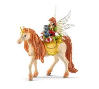 Schleich - Figura Hada Marween con Unicornio brillante, 18 cm