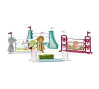 Schleich Horse Club Obstacle Course Figure Argento Bambini