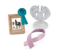 SCHLEICH 42538 Accessori Torneo, dai 5 anni in su, Horse CLUB - Set da gioco, 4 pezzi