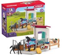 SCHLEICH 2542611 BOX CON GIUMENTA E PULEDRO