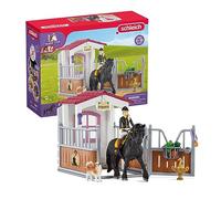 Schleich HORSE CLUB | Box per cavalli con Tori & Princess 42437 | 26 pezzi