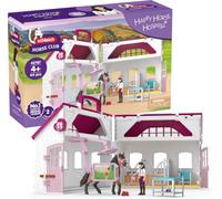 schleich HORSE CLUB | Clinica per cavalli „Zoccoli Curativi” 42787 | Set con box, raggi X, veterinaria snodabile e tanti accessori | Giocattolo e regalo per bambini dai 4 anni | 64 pezzi