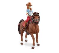 HANNAH E CAYENNE cavallo e personaggio HORSE CLUB miniature in resina SCHLEICH 4