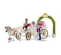 CARROZZA NUZIALE wedding carriage HORSE CLUB miniature in resina SCHLEICH 42641