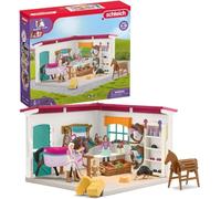 Schleich HORSE CLUB | Negozio per cavallerizzi 42568 | 67 pezzi | Set da gioco dai 6 anni | set con personaggi, numerose funzioni e tanti accessori | giocattolo cavallo realistico