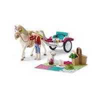 schleich HORSE CLUB Small carriage for the big horse show (SCHLEICH Horse Club Small Carriage for the Big Horse Show Toy Playse NEW