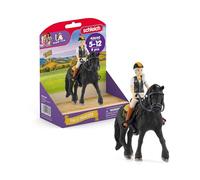 SCHLEICH 42640 Tori & Princess de Horse Club, da 5 Anni, Horse Club - playset, 8 Pezzi