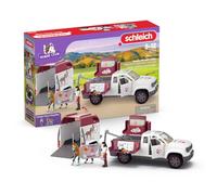schleich 42704 Veterinaria móvil con remolque, da 5 anni, HORSE CLUB - playset, 90 pezzi