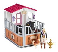 Schleich Maneggio Scatola Per Cavalli Tori E Principessa Figurina