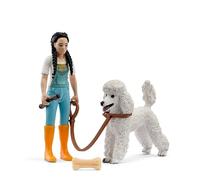 Schleich® Passeggiata nel Park Pocket Set con barboncino 81536