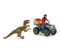 Schleich Schleich - Flight On Quad Contro Velociraptor - 41466 S_0294_SCH341466