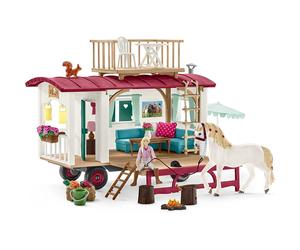 Schleich Roulotte per Incontri Segreti con Cavallo e Accessori