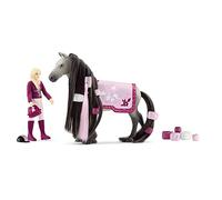 Schleich | Starter Set Sofia & Dusty 42584 | 22 pezzi | Set da gioco | set con personaggi, numerose funzioni e tanti accessori | giocattolo cavallo realistico
