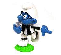 SCHLEICH The Smurfs Figure - Football Smurf Referee (20191)