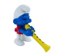 SCHLEICH The Smurfs Figure - Smurf with His Flute (20048)