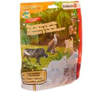 Schleich Wild Life, 3-Piece Surprise Toy for Kids with Assorted Wild Animals