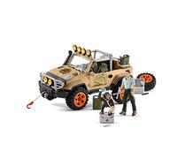 schleich WILD LIFE 42410 set da gioco (SCHLEICH Wild Life 4x4 Vehicle with Winch Toy Playset, Multi-colour, 5 to 8 Years [42410