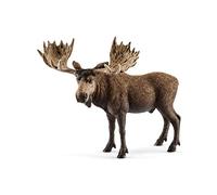schleich 14781 ALCE, da 3 anni, WILD LIFE - Figura, 13 x 7 x 11 cm nuova version