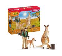Schleich Wild Life | Avventura nell'outback Australiano 42550 | 9 Pezzi | Set da gioco dai 3 anni | set con personaggi, numerose funzioni e tanti accessori | figure realistiche di animali