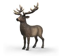 schleich WILD LIFE | Cervo rosso americano 14992 | 11 x 6 x 11 cm | Figura dai 3 anni | figure realistiche di animali | figura animale dettagliata | regalo per ragazze e ragazzi