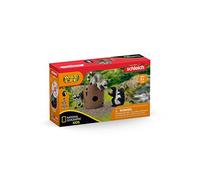 Schleich WILD LIFE | Divertimento con la noce 42532 | 6 pezzi | Set da gioco dai 3 anni | set con personaggi, numerose funzioni e tanti accessori | figure realistiche di animali