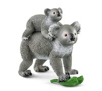 Schleich WILD LIFE | Mamma koala con cucciolo 42566 | 3 pezzi | Set da gioco dai 3 anni | set con personaggi, numerose funzioni e tanti accessori | figure realistiche di animali