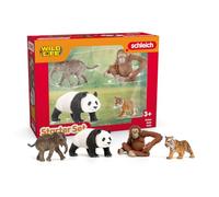 WILD LIFE schleich STARTER SET animali dell'asia 42736 età 3+