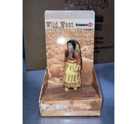 Schleich Wild West Figure Sioux Indian Mother Rare NEW 70307