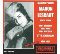 Schlemm Manon Lescaut (CD) Album
