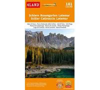 Schlern Rosengarten Latemar-Sciliar Catinaccio Latemar-Parco Naturale dello Sciliar 1:25.000