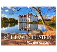 Schleswig-Holstein Du bist so schön (Wandkalender 2026 DIN A3 quer), CALVENDO Monatskalender: Entdecke die Ostsee oder die Nordsee - Dein Urlaubsziel für Alle.