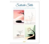 Schlichte Stille (Wandkalender 2027 DIN A4 hoch), CALVENDO Monatskalender