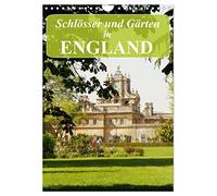 Schlösser und Gärten in England (Wandkalender 2026 DIN A4 hoch), CALVENDO Monatskalender: Weltberühmte englische Gärten und Schlösser, die einen Besuch wert sind