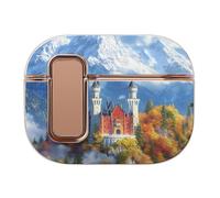 Schloss Neuschwanstein - Custodia protettiva stampata compatibile con Airpods Pro 2, custodia protettiva per auricolari