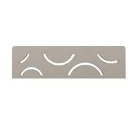 Schlüter SHELF N S1 - Mensola curva, colore: Grigio pietra