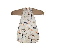 schlummersack Slumbersac Sacco nanna 2.5 Tog 90 cm Animali di montagna | Sacco nanna annuale 6-18 mesi cotone | Sacco a pelo bambini maniche rimovibili